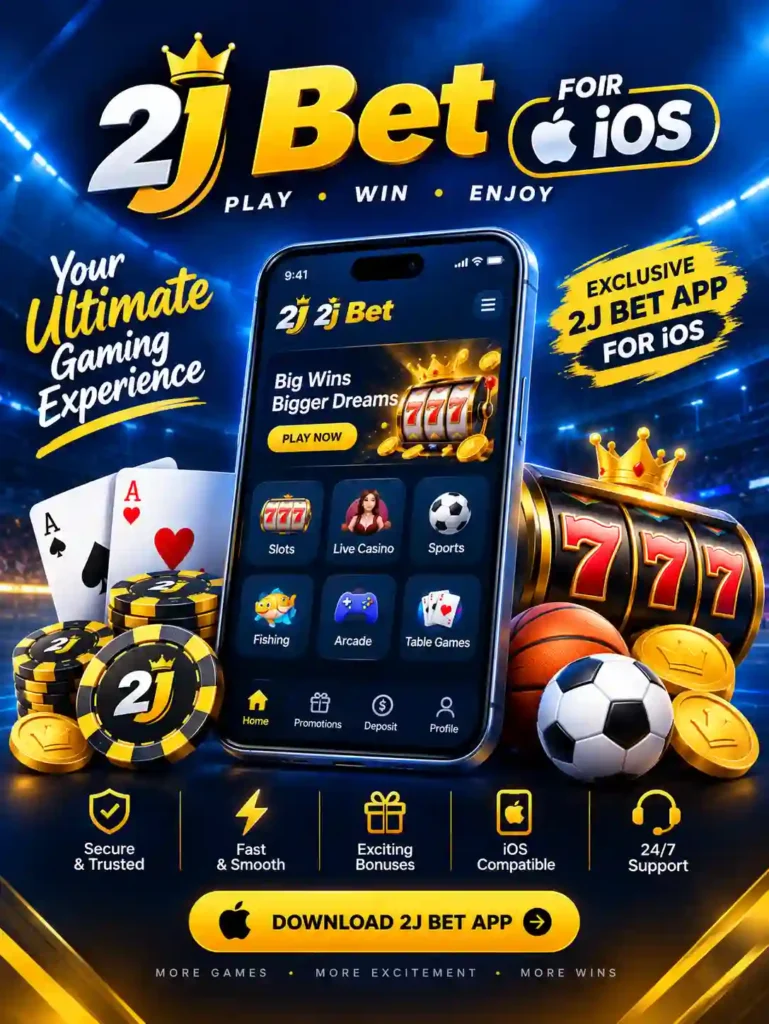 2J Bet for iOS 2026 – Download & Play on iPhone